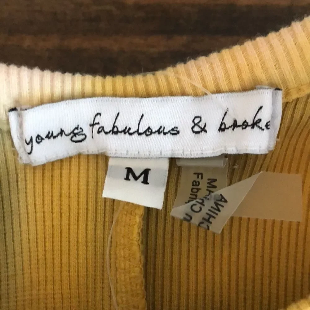 NWT Young Fabulous & Broke Robbie Tank Dress- M - Picture 5 of 10